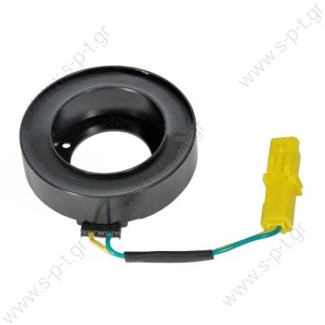 40460609. SANDEN ΠΗΝΙΟ ΤΡΟΧΑΛΙΑΣ    COMPRESSOR SPARE PARTS COIL SANDEN  Sanden Coil SD6C12 / SD7C16C PSA  A/C Compressor Coil, SANDEN 6V12, 12V, 96,00x64,00x32,00 mm, Peugeot         - 