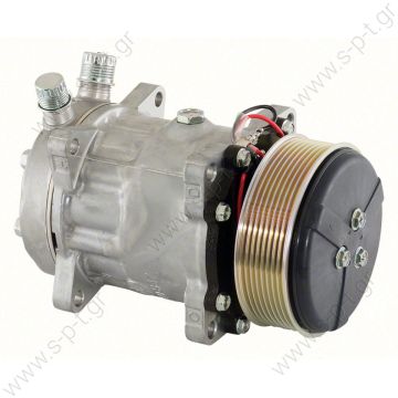 40405005   ΣΥΜΠΙΕΣΤΗΣ SANDEN SD7H15 119PV8 12V V-OR  ΚΟΜΠΡΕΣΕΡ SANDEN SD7H15  COMPRESSOR SANDEN FIX R134A SD7H15     SANDEN  SD 7H15 OR Vertical 12V Poly-V 8  SD7H15-709 (8028-8230) V.O.R. 119/PV8  8100, 12V 119MM 8PV R134A VERT O-RING, - 