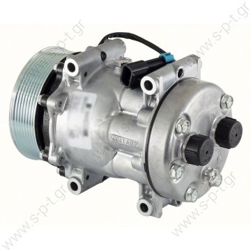 4885 SANDEN  ΚΟΜΠΡΕΣΣΕΡ    SD7H15 119PV8   12V COMPRESSOR, SANDEN SD7H15 FREIGHTLINER STERLING, 12V 119MM 8PV HORIZ TUBE-O, DIRECT MOUNT    SANDEN YU-9091 for UNIVERSAL ΣΥΜΠΙΕΣΤΗΣ SANDEN  R134a SD7H15      Sanden 4885 4817 4885 4482   - 