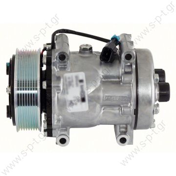 4885 SANDEN  ΚΟΜΠΡΕΣΣΕΡ    SD7H15 119PV8   12V COMPRESSOR, SANDEN SD7H15 FREIGHTLINER STERLING, 12V 119MM 8PV HORIZ TUBE-O, DIRECT MOUNT    SANDEN YU-9091 for UNIVERSAL ΣΥΜΠΙΕΣΤΗΣ SANDEN  R134a SD7H15      Sanden 4885 4817 4885 4482   - 