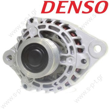 DAN1062, DENSO DENSO ΔΥΝΑΜΟALFA ROMEO    MARELLI 12V 140Α ALFA ROMEO, FIAT, LANCIA 1.9JTDM   1.9JTDM  Alternator FI ALFA 147 159 1.9JTD 140A B+  063377005010, 71746673, 210665, 113996, DAN1062, DAN514, 944390902060, - 