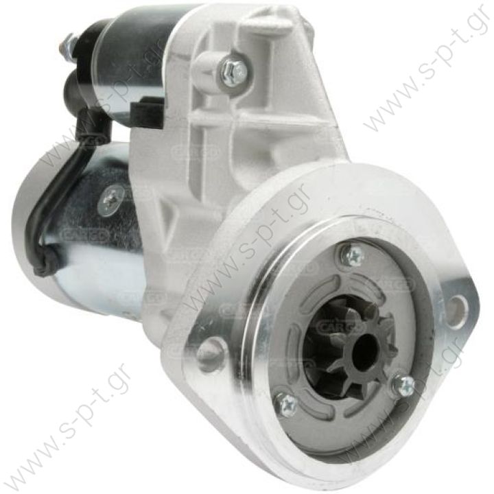 S13122  HITACHI    MIZA   233001S900,   CLARK 12V 2.2kW z9 @ *horizontal holes*  BOSCH	0986022690 CARGO	112365 DELCO REMY	DRS3856 HITACHI	S13126, S13126A, S13326 LUCAS	LRS01343 NISSAN	233000T600, 233001S900, 2330054T00