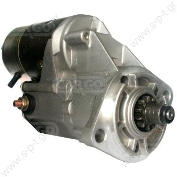 DEM374 ADI  ΜΙΖΑ KOMATSU  ΚΛΑΡΚ starter motor 12V 2.5 kW z11 (New) KOMATSU FD20 Fork Lift 4D95S 1990- CARGO	113206 DENSO	1280009970, 1280009971, 1280009972 KOMATSU	6008131420 LUCAS	LRS01449  - 