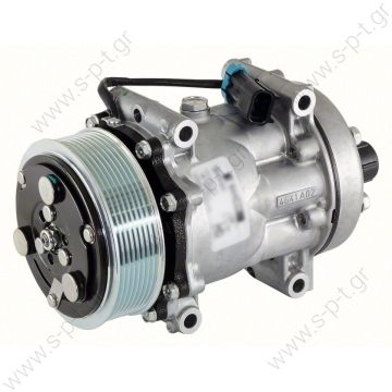 4885 SANDEN  ΚΟΜΠΡΕΣΣΕΡ    SD7H15 119PV8   12V COMPRESSOR, SANDEN SD7H15 FREIGHTLINER STERLING, 12V 119MM 8PV HORIZ TUBE-O, DIRECT MOUNT    SANDEN YU-9091 for UNIVERSAL ΣΥΜΠΙΕΣΤΗΣ SANDEN  R134a SD7H15      Sanden 4885 4817 4885 4482   - 