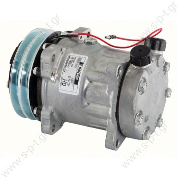 40405060   ΣΥΜΠΙΕΣΤΗΣ SANDEN SD7H15 132A2 12V V-ROT   SD 7H15 OR Rotolock Vertical 24V 5  COMPRESSOR, SANDEN, SD7H15 12V 132MM 2-A, R134A VERT TUBE-O - 