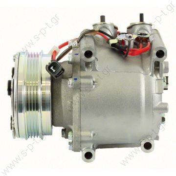 40405080 ΣΥΜΠΙΕΣΤΗΣ HONDA CIVIC VIII (01-05)     ΚΟΜΠΡΕΣΣΕΡ A/C    HONDA Civic 1.4 - 1.6 Compressor Sanden Fix R134a   TRS090 HONDA : 38810P28A021M2, 38810P28A02    HONDA CIVIC 1.3 1.5 De 91 à 93 HONDA CIVIC 1.5 1.6 De 93 à 95 - 