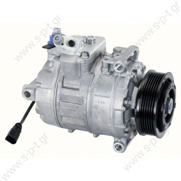 ΣΥΜΠΙΕΣΤΗΣ COMPRESSOR, VOLKSWAGEN AMAROK, TRANSPORTER, MULTIVAN 02/11- , 4 CYL 2.0T(T)D, DENSO 7SEU17C 6PV 100M - 