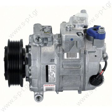 ΣΥΜΠΙΕΣΤΗΣ COMPRESSOR, VOLKSWAGEN AMAROK, TRANSPORTER, MULTIVAN 02/11- , 4 CYL 2.0T(T)D, DENSO 7SEU17C 6PV 100M - 