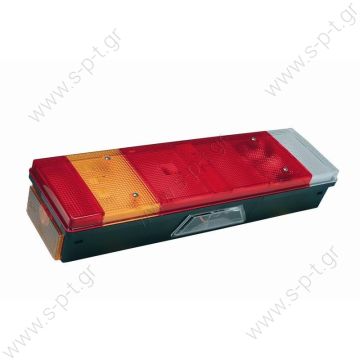 LC7 K4 M01D  VIGNAL   DAF  OΠΙΣΘΙΟΣ ΦΑΝΟΣ 7 ΛΕΙΤΟΥΡΓΙΩΝ   Rear Right Vignal rear lamp for DAF right with side marker TAIL LIGHT REAR VIGNAL LC7 for Renault Truck 5001847586 (Lateral connector) - 