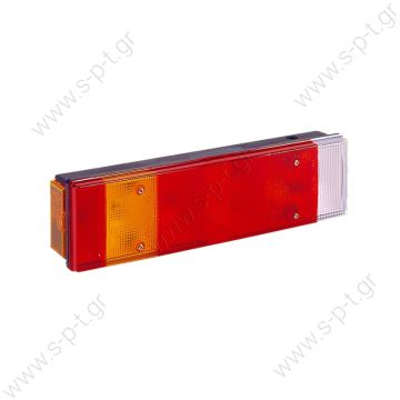 LC7 K4 M01D  VIGNAL   DAF  OΠΙΣΘΙΟΣ ΦΑΝΟΣ 7 ΛΕΙΤΟΥΡΓΙΩΝ   Rear Right Vignal rear lamp for DAF right with side marker TAIL LIGHT REAR VIGNAL LC7 for Renault Truck 5001847586 (Lateral connector) - 