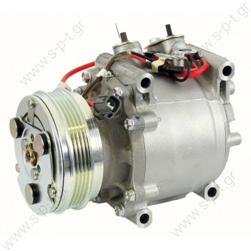 40405080 ΣΥΜΠΙΕΣΤΗΣ HONDA CIVIC VIII (01-05)     ΚΟΜΠΡΕΣΣΕΡ A/C    HONDA Civic 1.4 - 1.6 Compressor Sanden Fix R134a   TRS090 HONDA : 38810P28A021M2, 38810P28A02    HONDA CIVIC 1.3 1.5 De 91 à 93 HONDA CIVIC 1.5 1.6 De 93 à 95 - 