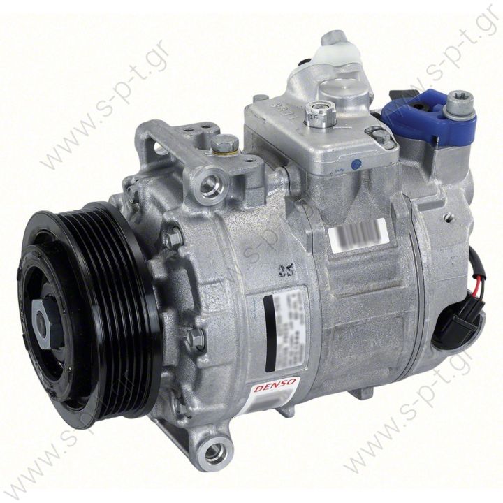 ΣΥΜΠΙΕΣΤΗΣ COMPRESSOR, VOLKSWAGEN AMAROK, TRANSPORTER, MULTIVAN 02/11- , 4 CYL 2.0T(T)D, DENSO 7SEU17C 6PV 100M