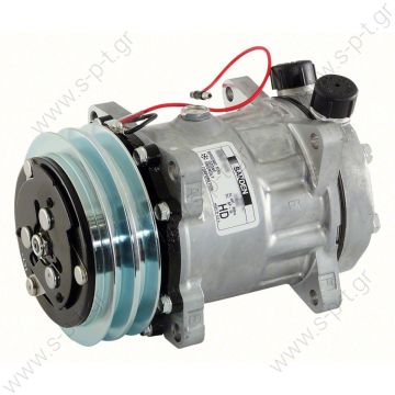 40405060   ΣΥΜΠΙΕΣΤΗΣ SANDEN SD7H15 132A2 12V V-ROT   SD 7H15 OR Rotolock Vertical 24V 5  COMPRESSOR, SANDEN, SD7H15 12V 132MM 2-A, R134A VERT TUBE-O - 