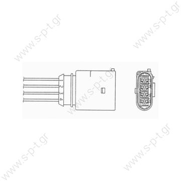 OZA510-AU1 NGK NTK    ΑΙΣΘΗΤΗΡΑΣ     Λ NGK OZA510-AU1 Audi A2 1.4 OZA510-AU1 | NGK Oxygen Sensor 1782   - 