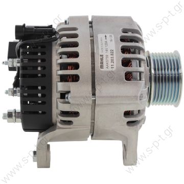 IA1224 MAHLE ΔΥΝΑΜΟ  CNH 14V 120H 6H10 87552067     LETRIKA (ISKRA)     14V 120A (IA1224, MG286)CNH 14V 120H 6H10 87552067  11.203.822 AAK5759 MAHLE Letrika (Iskra)   ΔΥΝΑΜΟ  New Holland T5,TD5,T6, T7, T6000 Series  14V 120Amp Iskra AAK5759     - 