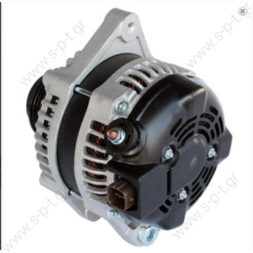 DAN 1076  DENSO  ΔΥΝΑΜΟ 12V 100A 6PV TOYOTA COROLLA, AURIS  TO Auris 14V 100A PVF @ Toyota Auris 1.4 D-4D 2007-2012  Denso   Dan1076, Toyota Auris, Toyota Corolla, Denso 104210-4101, 104210-4102, 104210-5150, 104210-5151, 104210-5590, 104210-5591,  - 