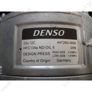 40440196  DENSO ΚΟΜΠΡΕΣΕΡ A/C OPEL   ΣΥΜΠΙΕΣΤΗΣ OPEL CORSA D 1600 TURBO DIESEL    OPEL  Corsa   "D" 1.6 Turbo OE: 55702661 - 6854092 - 6854103 - 93190814 DCP20023   Corsa "D" 1.6 Turbo02 07-> Meriva 1.601 06->05 10  - 