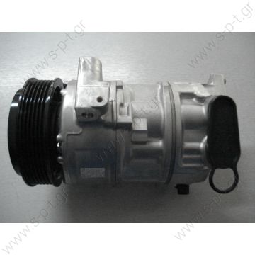 40440112   DCP09017  DENSO ΚΟΜΠΡΕΣΕΡ A/C FIAT   SUZUKI SX4    447190-2130  55701201, 51831803 , 71746716 , 71794684 , 95200-79JA0   A/C Denso 5SL12C; 110mm; PV6; 12V; V45°; Fiat Grande Punto; Sedici; Bravo;  DCP09017 Suzuki Swift Sx4 1.6 VVT 1.9DDIS  - 