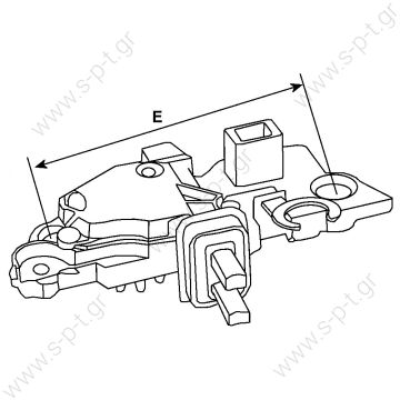 130610 - Regulator ΑΥΤΟΜΑΤΟΣ 12V FIAT 15-67  Replacing 11.125.091	 ISKRA 2193008	 LUCAS 4087071	 FIAT 4205243	 FIAT 505054	 VALEO 505-054	 MOTOROLA 9190333704	 BOSCH 9rh8043	 MOTOROLA aer3001	 ISKRA ncb811	 LUCAS - 