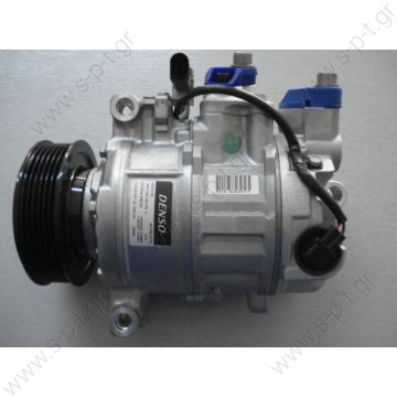 40440163   ΣΥΜΠΙΕΣΤΗΣ AUDI B7, A4, L4 ENGINE  ΣΥΜΠΙΕΣΤΗΣ AUDI A4 2003   DENSO DCP02041 ΚΟΜΠΡΕΣΕΡ AUDI A4-SEAT EXEO 1.8T,2.0TSI 05- DENSO  Compressor Denso complete AUDI A4 II Serie 3.0 - 3.0 Quattro OEM 8E0260805AS - 