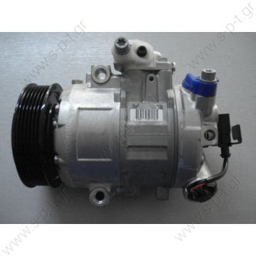 68179 (67179 ]   ΣΥΜΠΙΕΣΤΗΣ   COMPRESSOR NEW  DCP27001 Denso 447190-4360  A / C Denso 6SEU12C; 115 mm; PV6; 12V; H / V45 °;     6Q0820803D , 6Q0820803J , 6Q0820803P , 6Q0820803G , 6Q0820803K , 6Q0820803Q , 6Q0820808D , 6Q0820808F , 8Z0260805A - 