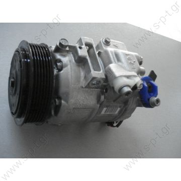 68179 (67179 ]   ΣΥΜΠΙΕΣΤΗΣ   COMPRESSOR NEW  DCP27001 Denso 447190-4360  A / C Denso 6SEU12C; 115 mm; PV6; 12V; H / V45 °;     6Q0820803D , 6Q0820803J , 6Q0820803P , 6Q0820803G , 6Q0820803K , 6Q0820803Q , 6Q0820808D , 6Q0820808F , 8Z0260805A - 