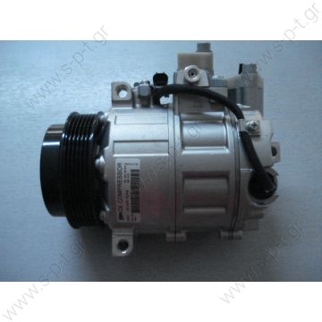 ΣΥΜΠΙΕΣΤΗΣ MERCEDES C-CLASS W204C CDI 2007 (VALEO)   0022304911 / 3311 COMPRESSOR PART 813137 COMPRESSOR TYPE VALEO MERCEDES W204 C-CLASS '07 7PK 125MM, DCS17E 813137, Z0005773A OE : 0022304911/3311 - 