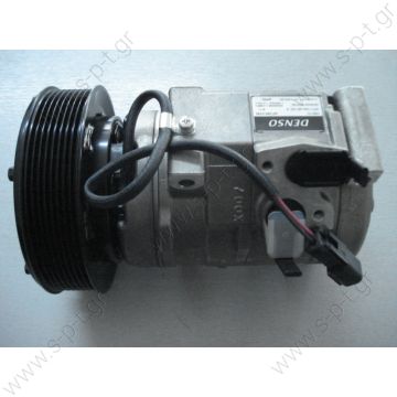 40440131 ΚΟΜΠΡΕΣΕΡ A/C CATERPILLAR    DENSO 10S17C  For CAT 305-0324 10S17C  OEM:305-0324  245-7779   DENSO ΚΟΜΠΡΕΣΕΡ A/C CATERPILLAR   Compresser New 10S Fits Caterpillar    2457779 - 3050324   Serie 300CL DENSO DCP99800, Compressor,  - 