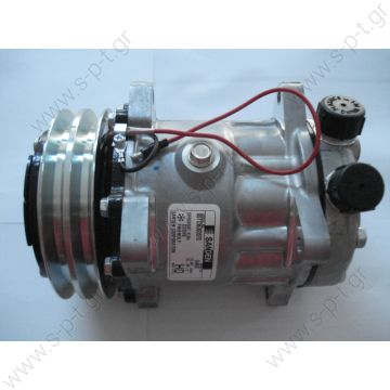 40405060   ΣΥΜΠΙΕΣΤΗΣ SANDEN SD7H15 132A2 12V V-ROT   SD 7H15 OR Rotolock Vertical 24V 5  COMPRESSOR, SANDEN, SD7H15 12V 132MM 2-A, R134A VERT TUBE-O - 