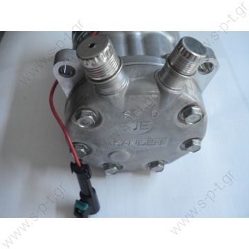 40405043  ΣΥΜΠΙΕΣΤΗΣ SANDEN SD7H15 119PV8 24 V V-OR   SD 7H15 OR Vertical 24V Poly-V 8 COMPRESSOR, SANDEN SD7H15 A1007, SD7H15 24V - 