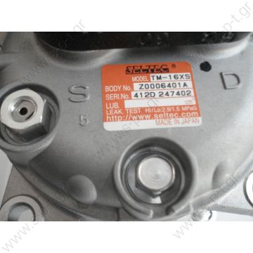 40430120   ΣΥΜΠΙΕΣΤΗΣ SELTEC ZEXEL   Compressor Seltec Valeo TM16 TYPE : TM 16 24V 2 GORGES    F90 / M90 OE: 51779707011 - 81619066010  Other Applications ApplicationYear F90 / M9008 90->12 98 M200009 99-> - 