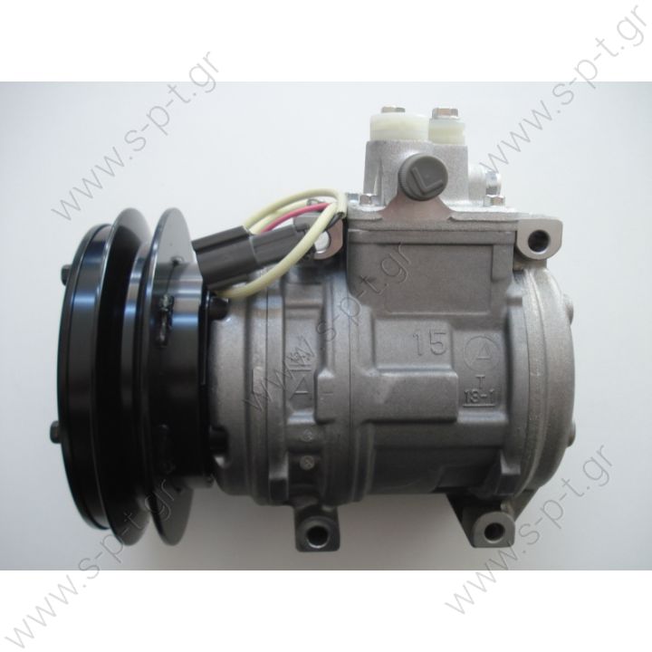 42C0711210   ΣΥΜΠΙΕΣΤΗΣ KOMATSU DENSO 10PA15C 24V B1 KOMATSU  DCP99820, DENSO  ΚΟΜΠΡΕΣΕΡ A/C   KOMATSU 24V  Serie WA / PC   42C0711210 NEW KOMATSU 1B 24V  OE: 20Y9793111 - 42C0711210 - OK24261K00A ΚΟΜΠΡΕΣΕΡ A/C  DCP99820   447100-3460 20Y-979-3111  