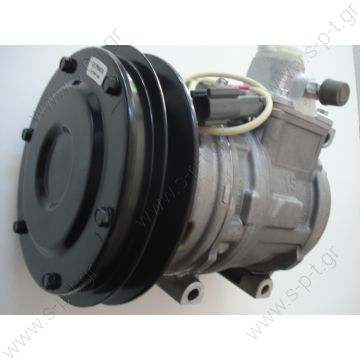 42C0711210   ΣΥΜΠΙΕΣΤΗΣ KOMATSU DENSO 10PA15C 24V B1 KOMATSU  DCP99820, DENSO  ΚΟΜΠΡΕΣΕΡ A/C   KOMATSU 24V  Serie WA / PC   42C0711210 NEW KOMATSU 1B 24V  OE: 20Y9793111 - 42C0711210 - OK24261K00A ΚΟΜΠΡΕΣΕΡ A/C  DCP99820   447100-3460 20Y-979-3111   - 