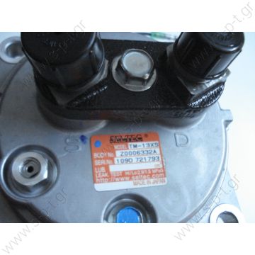 40430016 ΚΟΜΠΡΕΣΣΟΡ A/C   ΣΥΜΠΙΕΣΤΗΣ ZEXEL TM13XS 132A2 12V H-OR    TM 13 HD OR Horizontal 24V 5 - 