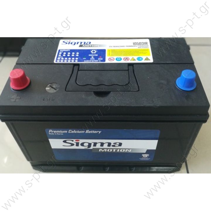 SIGMA ΜΠΑΤΑΡΙΑ 12V 90AH 750AA ΑΡΙΣΤΕΡΗ