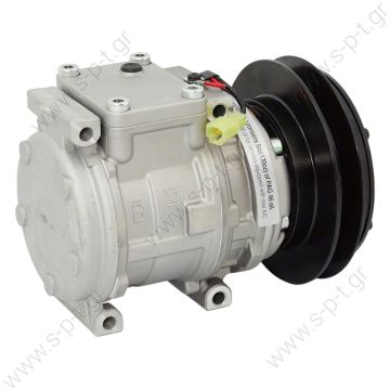 42C0711210   ΣΥΜΠΙΕΣΤΗΣ KOMATSU DENSO 10PA15C 24V B1 KOMATSU  DCP99820, DENSO  ΚΟΜΠΡΕΣΕΡ A/C   KOMATSU 24V  Serie WA / PC   42C0711210 NEW KOMATSU 1B 24V  OE: 20Y9793111 - 42C0711210 - OK24261K00A ΚΟΜΠΡΕΣΕΡ A/C  DCP99820   447100-3460 20Y-979-3111   - 