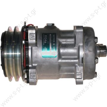 U5456  U4646  ΣΥΜΠΙΕΣΤΗΣ SANDEN SD7H15 132 A2 12V H-ROT Sanden Model/s #: 4680, 7402, 7449, 7499, 7516, 7819, 8021, 8269HR, 1027G2 - 