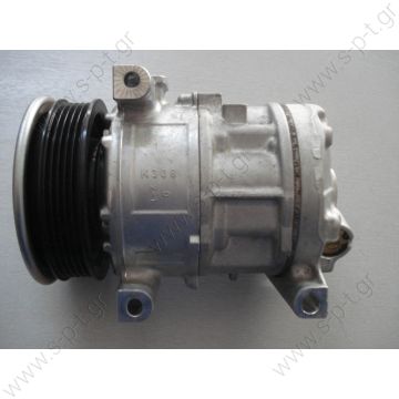 40440170  DCP09020   DENSO ΚΟΜΠΡΕΣΕΡ A/C ALFA ROMEO   FIAT PUNTO EVO, GRANDE PUNTO   FIAT Bravo 1.4 Tjet  OE: 71724083 / 51794515 - DCP09020 DENSO: 447190 9700 DEPLH of: TSP0155951  5D337-5500  A / C Denso 5SL12C; 110 mm; PV5; 12V; V45 °; ND8; Fiat Punto; - 