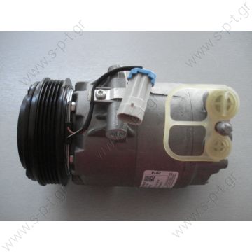 40420046  ΣΥΜΠΙΕΣΤΗΣ OPEL ASTRA G, CORSA C, MERIVA I, ZAFIRA I   Compressor A / C Harrison CVC; 110 mm; PV5; 12V; V45 °; 150cc; Opel Corsa   OPEL Corsa   "C" 1.0 Year: 09 00-> - 