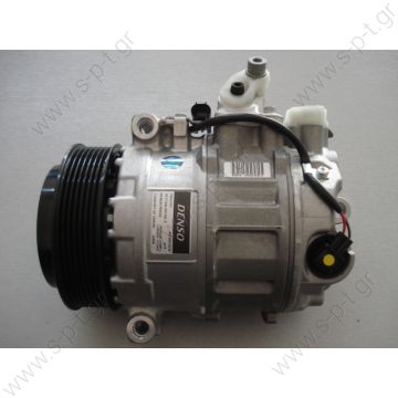 0022307711  DENSO ΚΟΜΠΡΕΣΕΡ Α/C    DCP17132, DENSO   MERCEDES W221 2005   DCP 17132  ΚΟΜΠΡΕΣΣΕΡ   6PK 112mm 7SEU17C  447150-0827, 447150-3540    OE# 0022307711 D DENSO DCP17132  0022300911   DENSO AC Compressor DCP17132 Replaces 447150-3540 A0022307711 - 