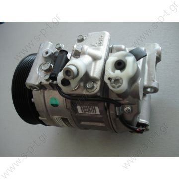 0022307711  DENSO ΚΟΜΠΡΕΣΕΡ Α/C    DCP17132, DENSO   MERCEDES W221 2005   DCP 17132  ΚΟΜΠΡΕΣΣΕΡ   6PK 112mm 7SEU17C  447150-0827, 447150-3540    OE# 0022307711 D DENSO DCP17132  0022300911   DENSO AC Compressor DCP17132 Replaces 447150-3540 A0022307711 - 