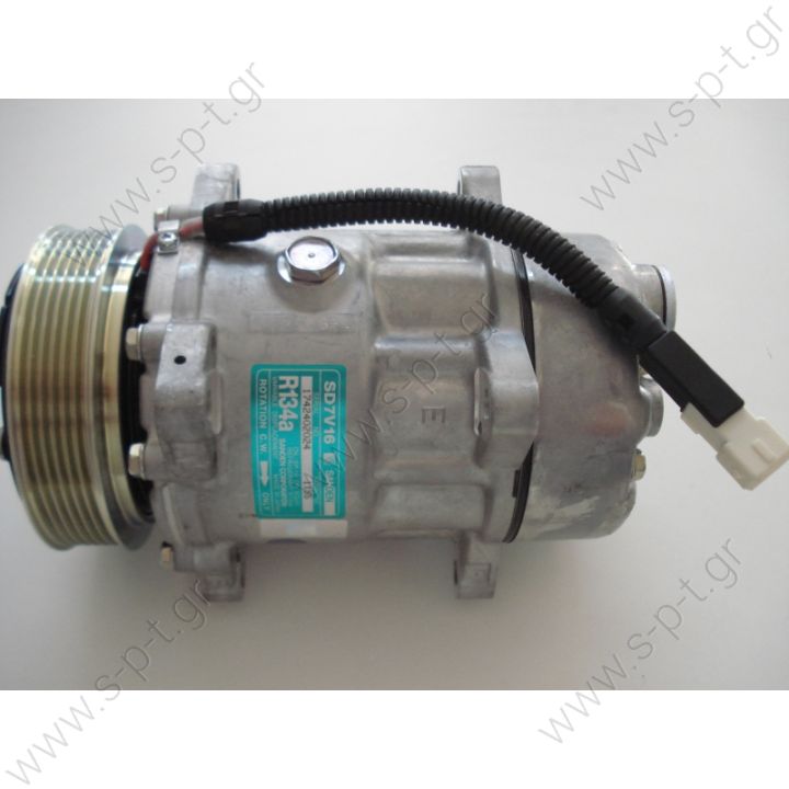 40405096CP   ΣΥΜΠΙΕΣΤΗΣ    CITROEN Jumper 2.0 B / 1.9 D-td  BERLINGO, C5   COMPRESSOR,NEW, SANDEN CITROEN XANTIA SER-I 4 CYL SANDEN 7854 1993 ON    OEM Code 6453GE - 6453P9 - 6463P9 - 7854 - 9614674380 - 9614764380