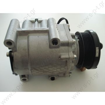 40440076 ΣΥΜΠΙΕΣΤΗΣ MAZDA 2   FORD FIESTA, FOCUS, FUSION, TRANSIT    TSP0155310 Kompresor A/C Visteon Scroll; 97mm; PV6; 12V; H; Ford Fiesta; Focus; Fusion; Ikon; Tourneo; Transit; Mazda 2   FORD : 1346251, 1064354, 1123560, 1406108 MAZDA : DE9416450 - 