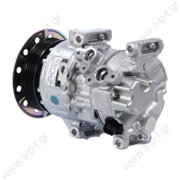 DENSO DCP50124, ΣΥΜΠΙΕΣΤΗΣ TOYOTA AVENSIS D4D DIESEL 2000     Compressor, air conditioning TOYOTA Wish Avensis 2.0 Compressor DENSO DCP50121, Compressor, air conditioning - 