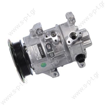 DENSO DCP50124, ΣΥΜΠΙΕΣΤΗΣ TOYOTA AVENSIS D4D DIESEL 2000     Compressor, air conditioning TOYOTA Wish Avensis 2.0 Compressor DENSO DCP50121, Compressor, air conditioning - 