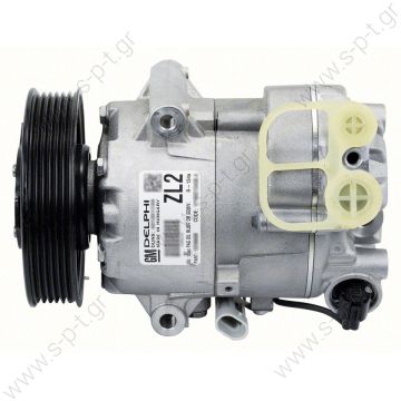 13250608 ΣΥΜΠΙΕΣΤΗΣ OPEL ASTRA J GM OPEL A16 XER    COMPRESSOR   DELPHI 13250608,CVC / CSP17     DCP20110 / TSP0155966 /   DELPHI TSP0155966, Compressor, air conditioning  OPEL ASTRA J	2009-... ASTRA Sports Tourer	2010-... MERIVA B	2010-...   - 