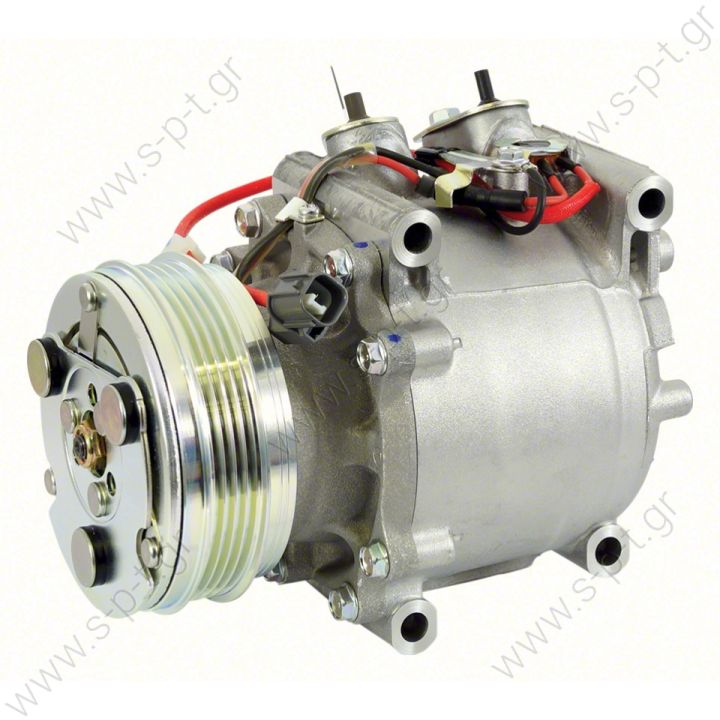 ΣΥΜΠΙΕΣΤΗΣ   COMPRESSOR, HONDA CIVIC(VTI-R) CRV(RD1) 10/95-12/01 4 CYL 1.6I/2.0I, HASDYS/SANDEN TRS090 106MM 4PV