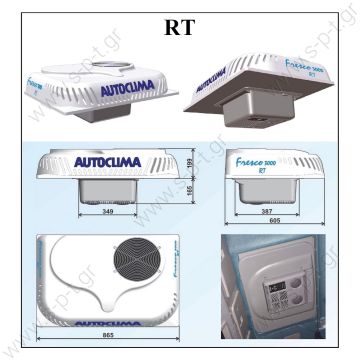 FRESCO 3000 RT  24V   AUTOCLIMA   ΑΥΤΟΝΟΜΗ   ΗΛΕΚΤΡΙΚΗ ΜΟΝΑΔΑ  ΨΥΞΗΣ   ΟΡΟΦΗΣ     Κλιματιστικά πάρκινγκ φορτηγών   Air Conditioning > Parking Cooler/Fresco  "FRESCO 3000 RT for Roof Window Montage" Cooling Power: 950 W/ 3250 btu   - 