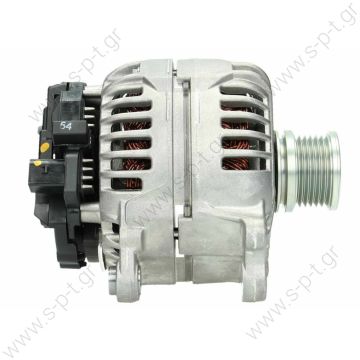 0124525530, BOSCH  ΔΥΝΑΜΟ 14V 140A VW GOLG VII, PASSAT, TOURAN, SKODA OCTAVIA    VW GOLF V 1.9/2.0TDi 140A 56PVF6 L  VW Bora Golf 4 1J Caddy Polo 9N 1.6 1.8 T 2.0 2.3 V5 2.8 V6 TDi 1.9 D SDI Original BOSCH 140A 0124525114 0124525530 03G903016B   - 