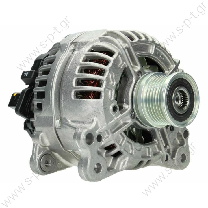 0124525530, BOSCH  ΔΥΝΑΜΟ 14V 140A VW GOLG VII, PASSAT, TOURAN, SKODA OCTAVIA    VW GOLF V 1.9/2.0TDi 140A 56PVF6 L  VW Bora Golf 4 1J Caddy Polo 9N 1.6 1.8 T 2.0 2.3 V5 2.8 V6 TDi 1.9 D SDI Original BOSCH 140A 0124525114 0124525530 03G903016B  